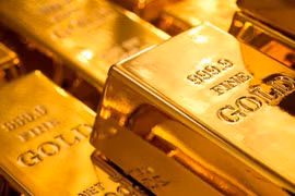 8月17日上午越南国内黄金价格下降58万越盾