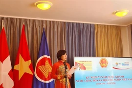 越南驻瑞士大使馆举行活动 庆祝越南国庆节75周年