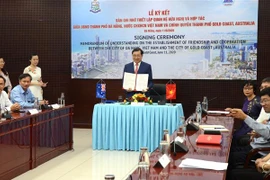  岘港市与澳大利亚黄金海岸市建立友好合作关系