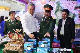 迎接越共十三大：宁顺省经济社会发展成就展举行