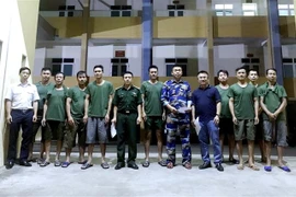 越南成功救助海上遇险9名船员