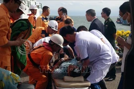 海上遇险的泰国籍船员获及时救援