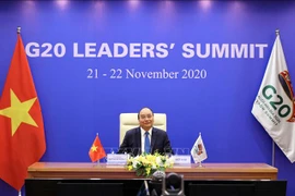 二十国集团领导人第十五次峰会开幕 越南政府总理阮春福与会