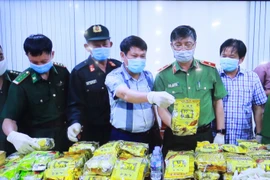 越南成功侦破一起特大跨国海上走私贩毒案