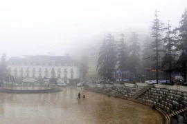 受强冷空气影响越南北部地区12月29日晚出现降雨天气