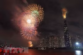 胡志明市将在7个地点燃放烟花 喜迎2020庚子年春节