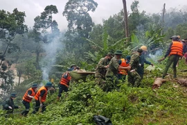 广南省南茶媚县泥石流事故：找到第9名遇难者遗体 仍有13人失踪