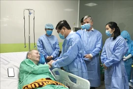 第91号患者身体状况恢复良好对医务人员表达诚挚的感谢