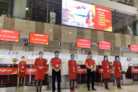 越捷推出250万张8千越盾起的机票