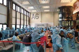 将在中国台湾滞留的近360名越南公民接回国