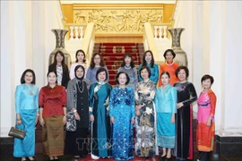 中央民运部部长张氏梅会见东盟妇女小组