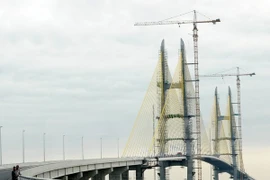 日本援建的横跨湄公河的乃良大桥