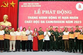 北江省积极支援橙剂受害者