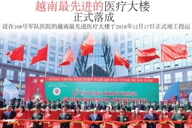 图表新闻： 越南最先进的医疗大楼正式落成