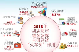 图表新闻：2018年胡志明市继续发挥全国经济“火车头”作用