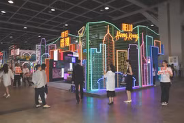 越南企业参加中国香港国际旅游展