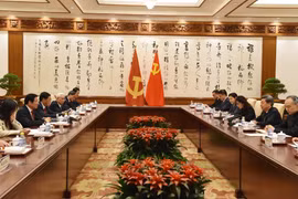 越南共产党代表团访问中国