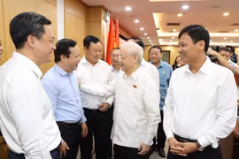越共中央总书记阮富仲对首都河内的深情牵挂