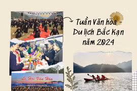 北件省旅游文化周吸引游客近13万人次。图自https://backan.gov.vn/