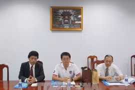 中国台湾国立成功大学（NCKU）代表（图片来源：越通社）