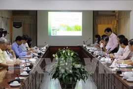 会议场景。（图片来源：越通社） 