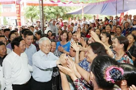 越共中央总书记阮富仲出席海防市全民族大团结日庆祝活动