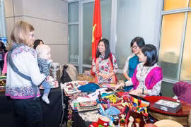 越南驻美国大使馆参加冬季展 推介越南文化