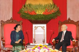 越老两党对外部密切配合加强合作