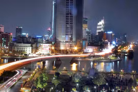 胡志明市夜景