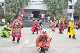 传统春节空间再现活动（图片来源：http://baodansinh.vn/）