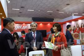 某个越南展位（图片来源：越通社）