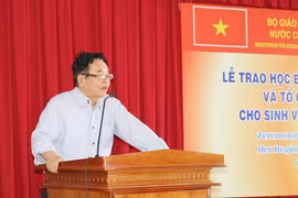 德国黑森州驻越南办事处主任裴功寿。（图片来源：https://www.ctu.edu.vn）