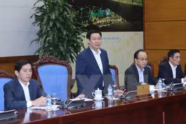 王廷惠副总理在会议上发表讲话（图片来源：越通社）