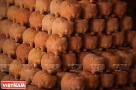 出炉后的成品。