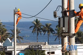 越南北部地区98.04%农村家庭接入国家电网（图片来源：因特网）