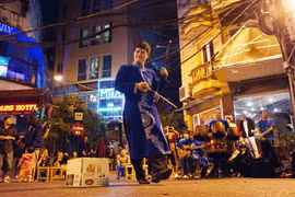 “街头音乐会”首次亮相河内观众