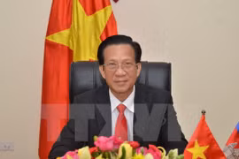 越南驻柬埔寨大使石余。