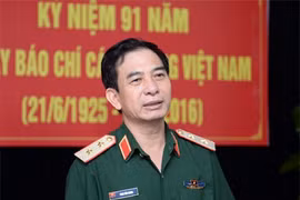 越南国防部副部长潘文江上将。（图片来源：qdnd.vn）