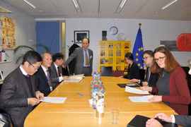 越南与欧盟共同努力 尽早就双边自由贸易协定达成一致