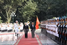 越老建交55周年：充分展现越老两个民族密切的传统关系