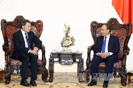 越南政府总理阮春福会见美国埃克森美孚集团领导