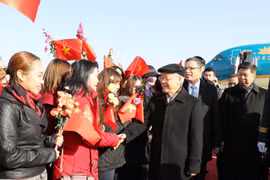 越共中央总书记阮富仲对中国进行正式访问（图片来源：越通社）