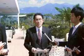 日本外务大臣岸田文雄。（图片来源：越通社）