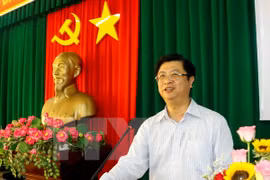 芹苴市人民委员会主席张光怀南。（图片来源：越通社）