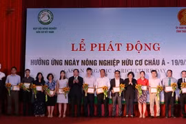 响应亚洲有机农业日启动仪式。（图片来源：越通社）