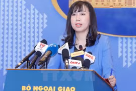 越南外交部发言人黎氏秋姮。（图片来源：越通社）
