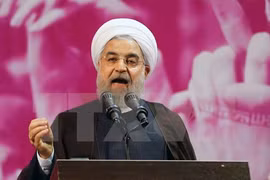 伊朗伊斯兰共和国总统哈桑·鲁哈尼。（图片来源：AFP）