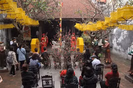 河内市中心举行“越南春节”活动（图片来源：越南之声广播电台）