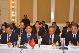 越南代表团。（图片来源：越通社）