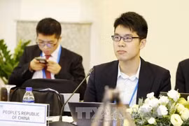 来自中国的代表。（图片来源：越通社）